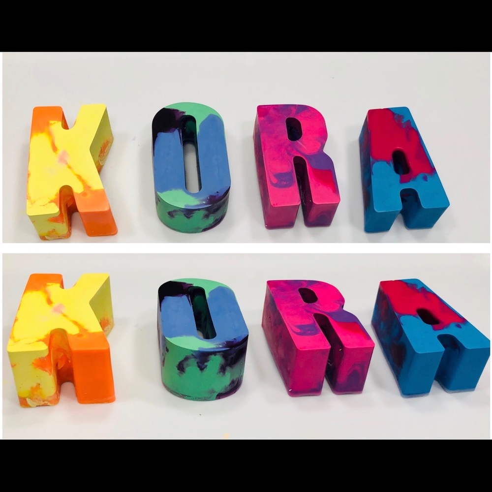 Personalized Name Crayons